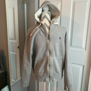 Polo Ralph Lauren zip  up hoodie